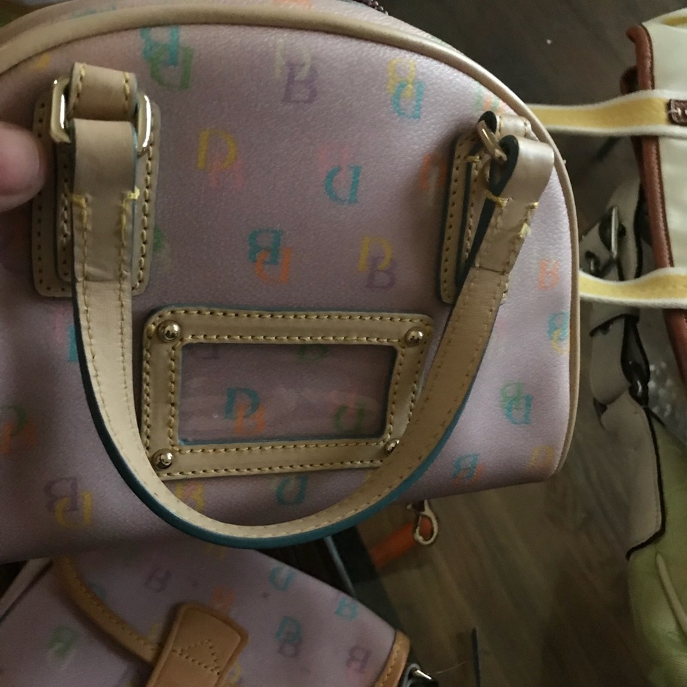 Dooney and Bourke gym/travel/makeup bag set